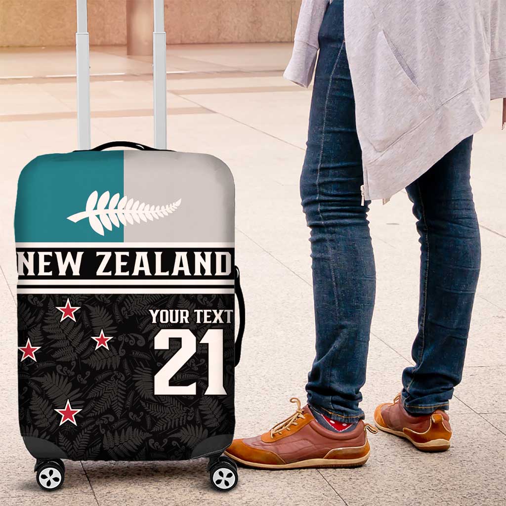 Custom NZ Cricket Pride Luggage Cover Silver Fern Fan Supporter Apparel - Vibe Hoodie