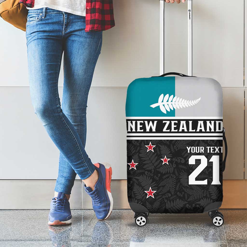 Custom NZ Cricket Pride Luggage Cover Silver Fern Fan Supporter Apparel - Vibe Hoodie