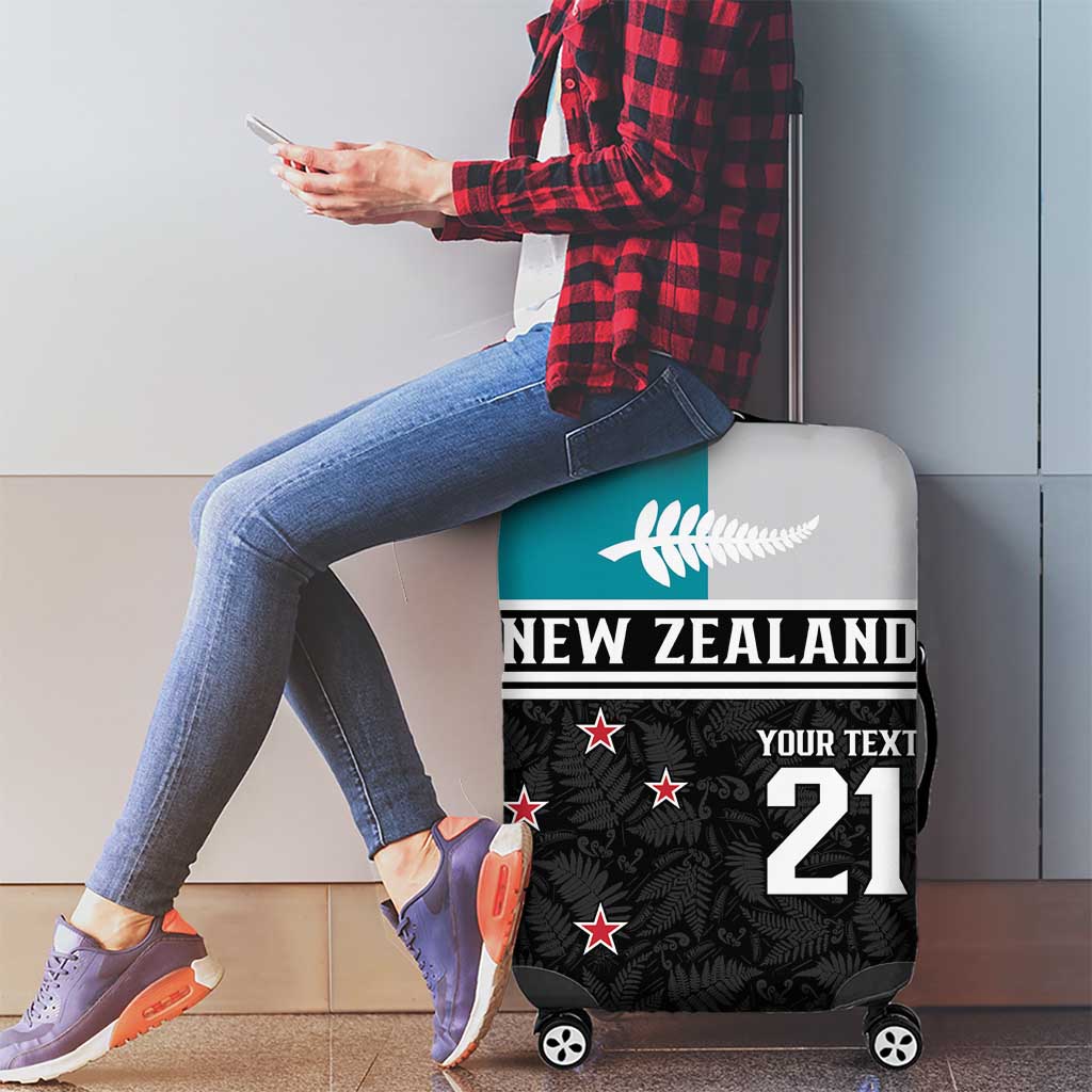 Custom NZ Cricket Pride Luggage Cover Silver Fern Fan Supporter Apparel - Vibe Hoodie