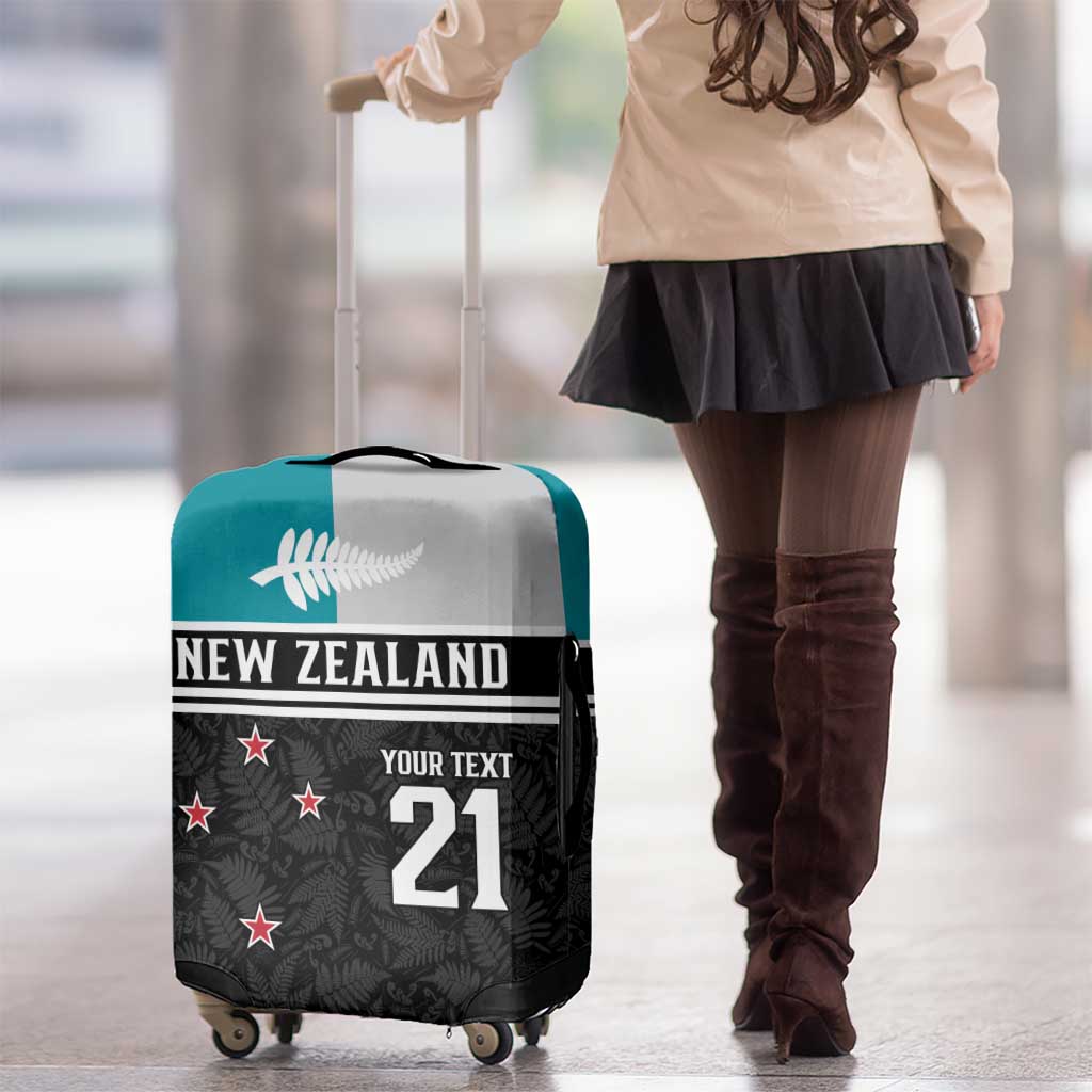 Custom NZ Cricket Pride Luggage Cover Silver Fern Fan Supporter Apparel - Vibe Hoodie