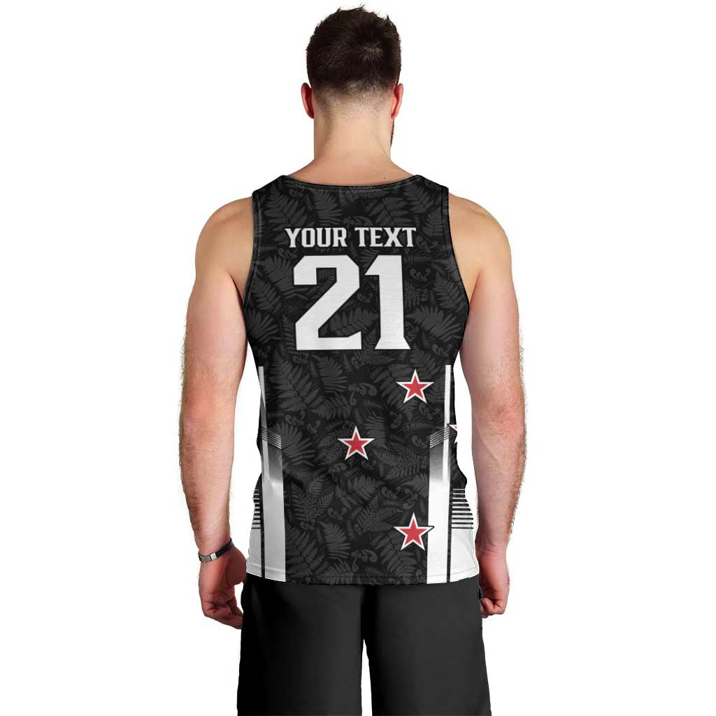 Custom NZ Cricket Pride Men Tank Top Silver Fern Fan Supporter Apparel - Vibe Hoodie