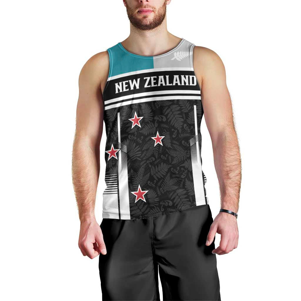 Custom NZ Cricket Pride Men Tank Top Silver Fern Fan Supporter Apparel - Vibe Hoodie