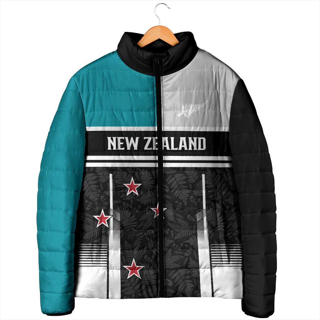 Custom NZ Cricket Pride Padded Jacket Silver Fern Fan Supporter Apparel - Vibe Hoodie