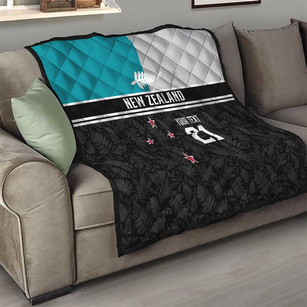 Custom NZ Cricket Pride Quilt Silver Fern Fan Supporter Apparel - Vibe Hoodie