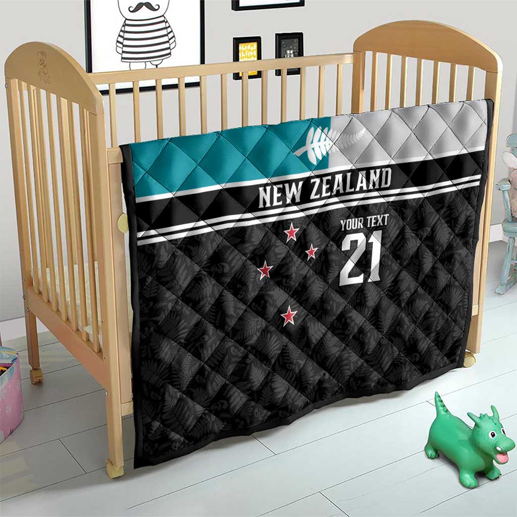 Custom NZ Cricket Pride Quilt Silver Fern Fan Supporter Apparel - Vibe Hoodie