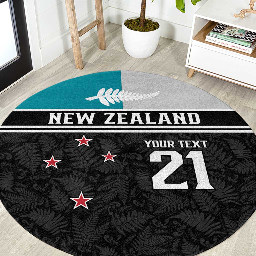Custom NZ Cricket Pride Round Carpet Silver Fern Fan Supporter Apparel - Vibe Hoodie