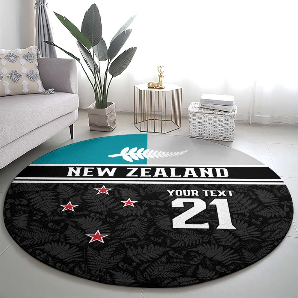 Custom NZ Cricket Pride Round Carpet Silver Fern Fan Supporter Apparel - Vibe Hoodie