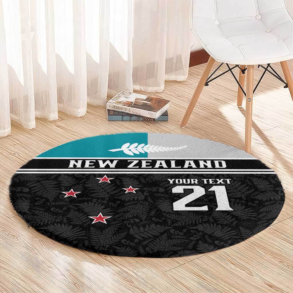Custom NZ Cricket Pride Round Carpet Silver Fern Fan Supporter Apparel - Vibe Hoodie