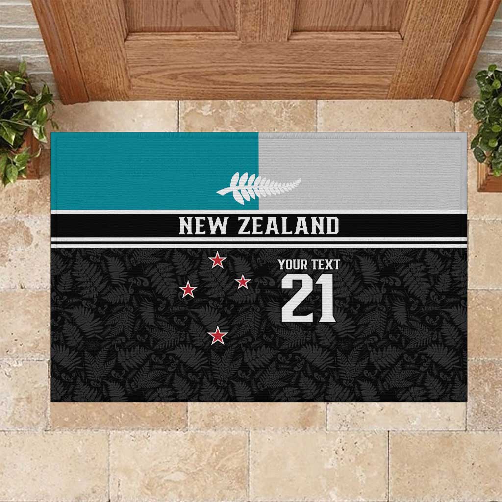 Custom NZ Cricket Pride Rubber Doormat Silver Fern Fan Supporter Apparel - Vibe Hoodie