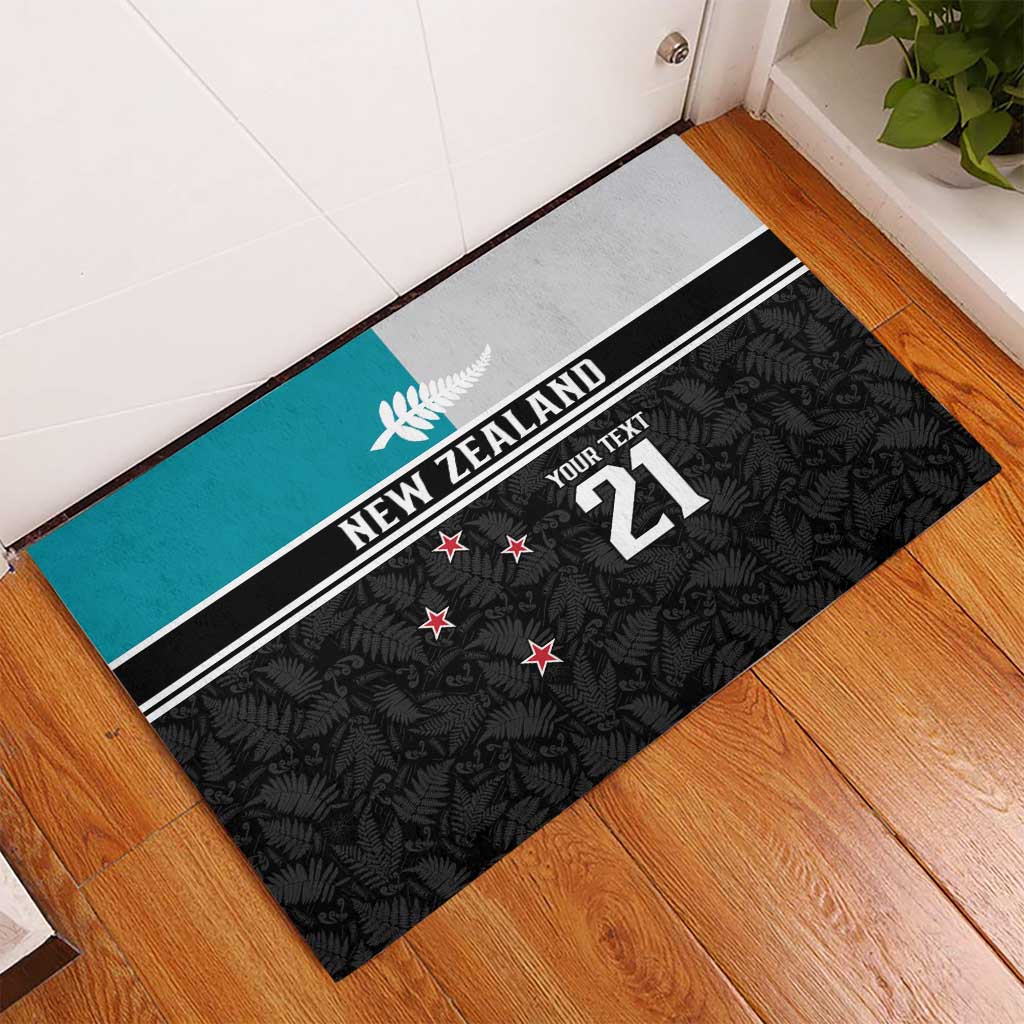 Custom NZ Cricket Pride Rubber Doormat Silver Fern Fan Supporter Apparel - Vibe Hoodie