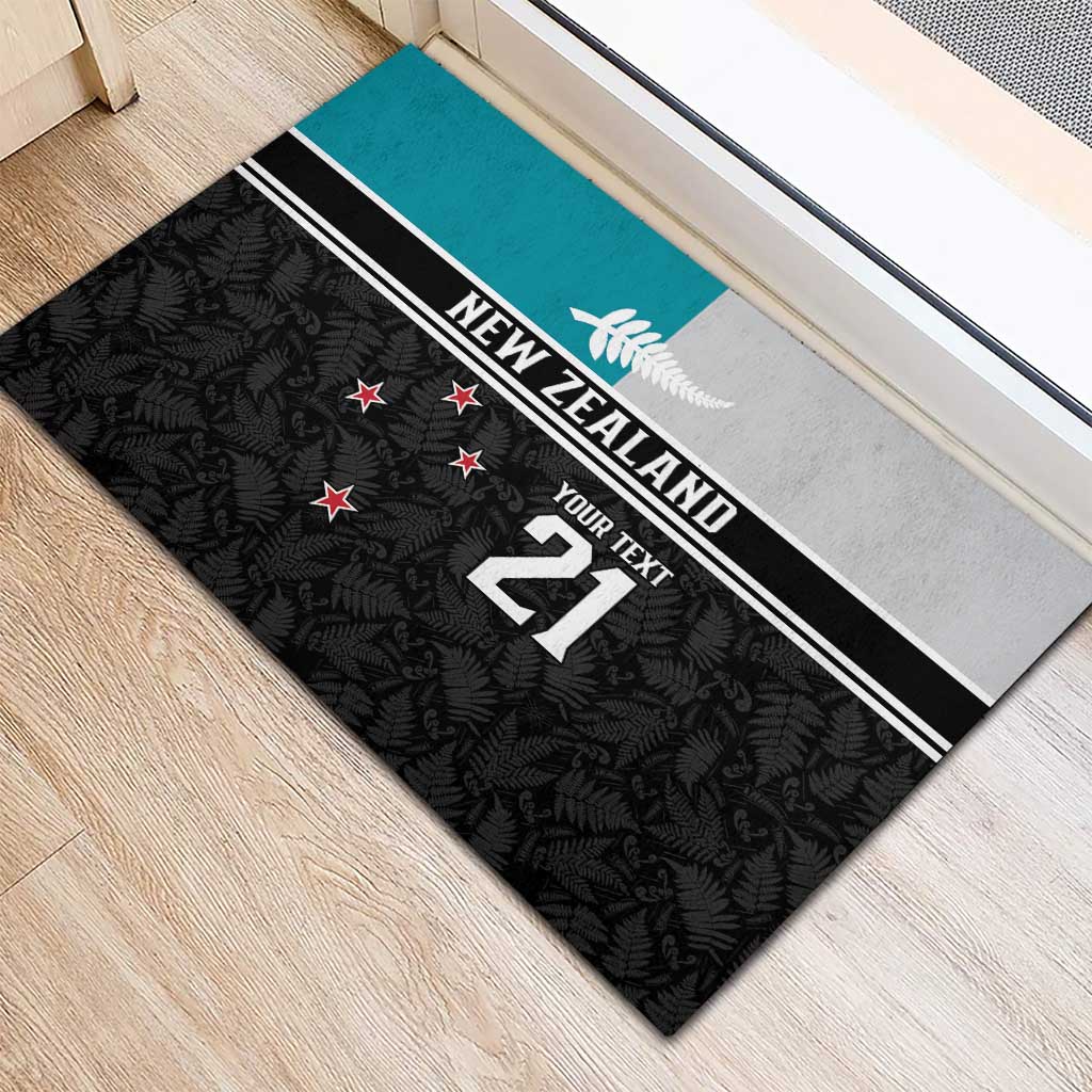 Custom NZ Cricket Pride Rubber Doormat Silver Fern Fan Supporter Apparel - Vibe Hoodie