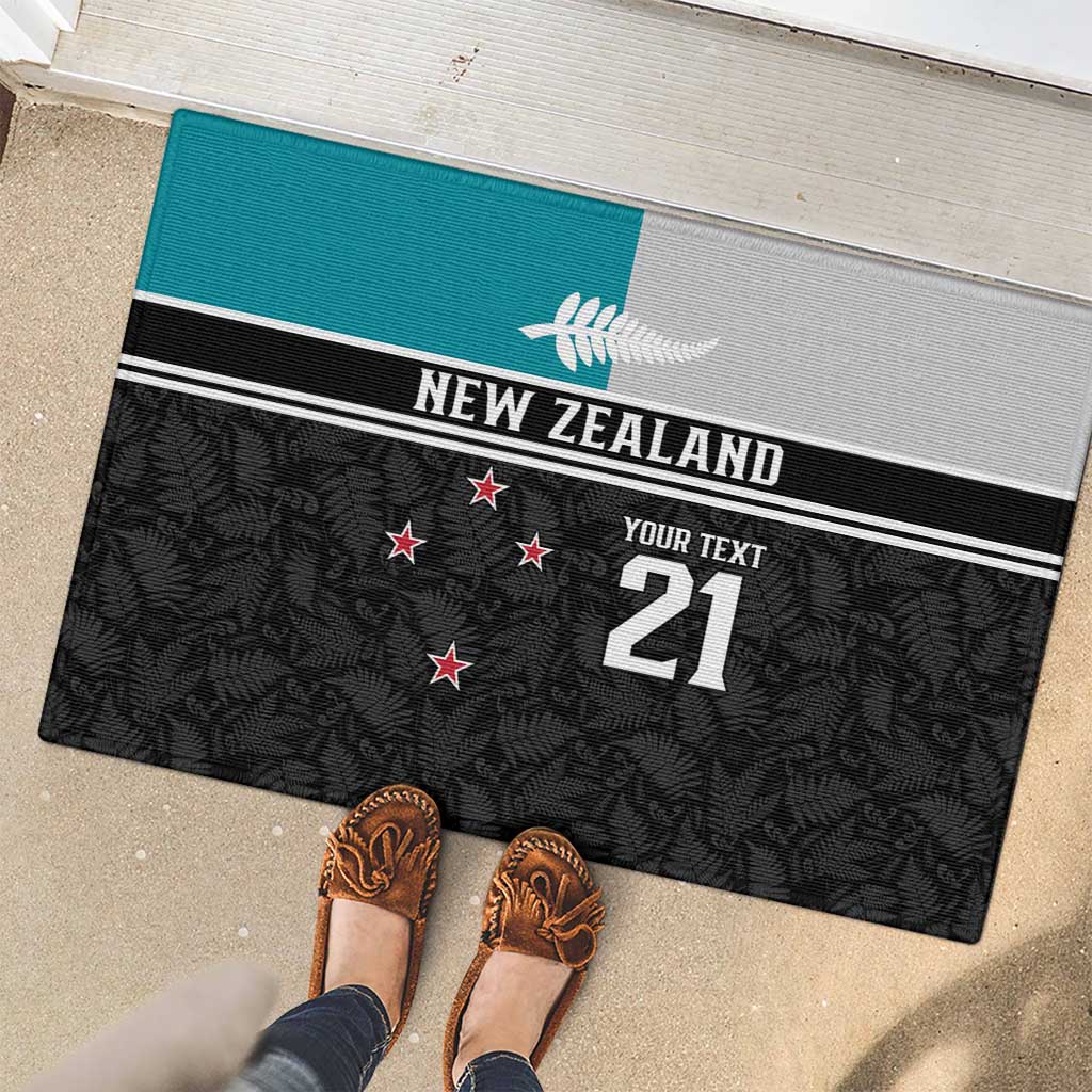 Custom NZ Cricket Pride Rubber Doormat Silver Fern Fan Supporter Apparel - Vibe Hoodie