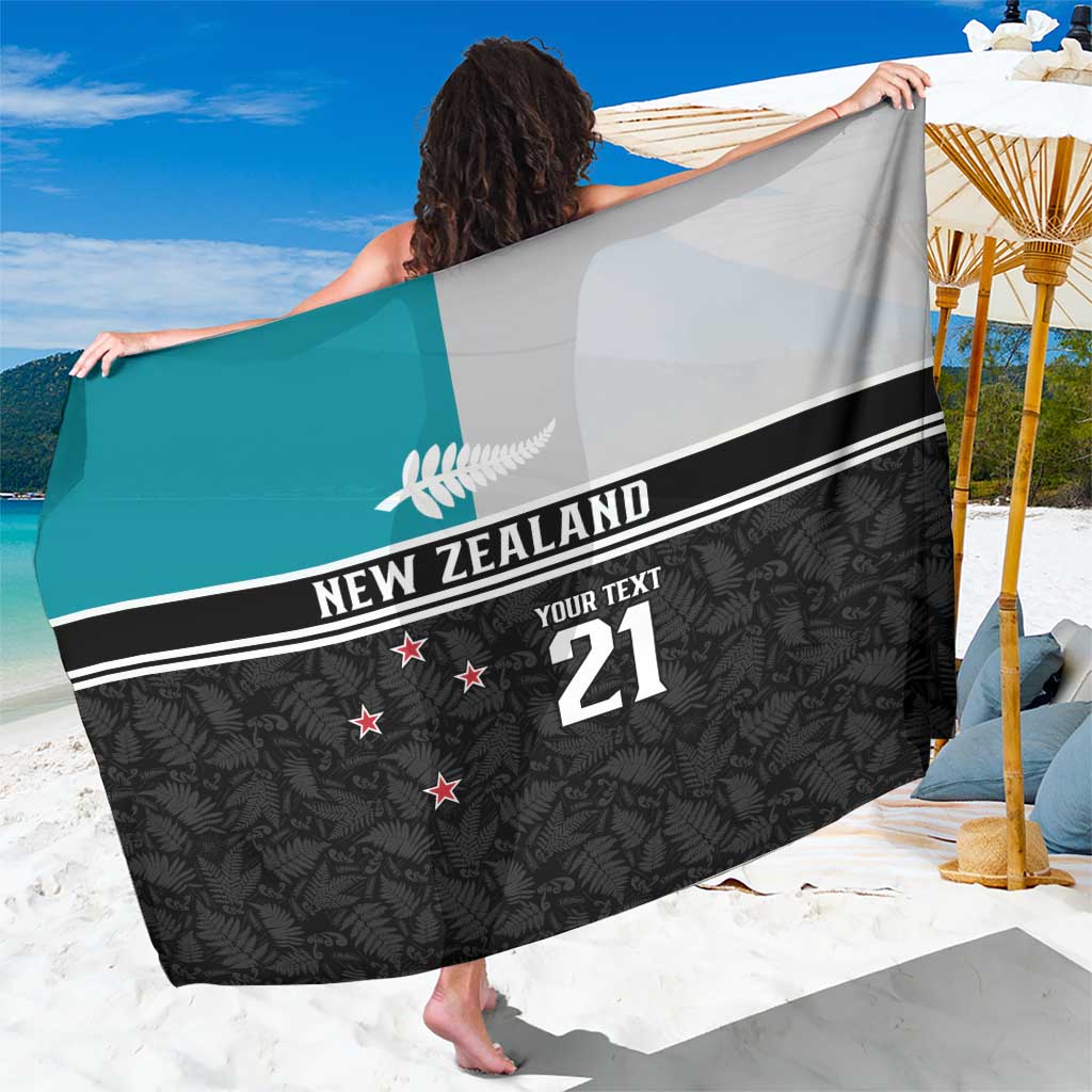 Custom NZ Cricket Pride Sarong Silver Fern Fan Supporter Apparel - Vibe Hoodie