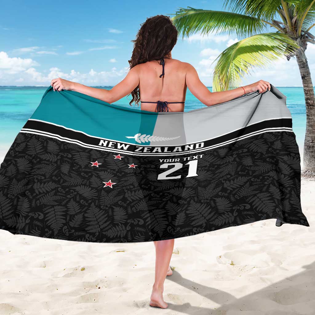 Custom NZ Cricket Pride Sarong Silver Fern Fan Supporter Apparel - Vibe Hoodie