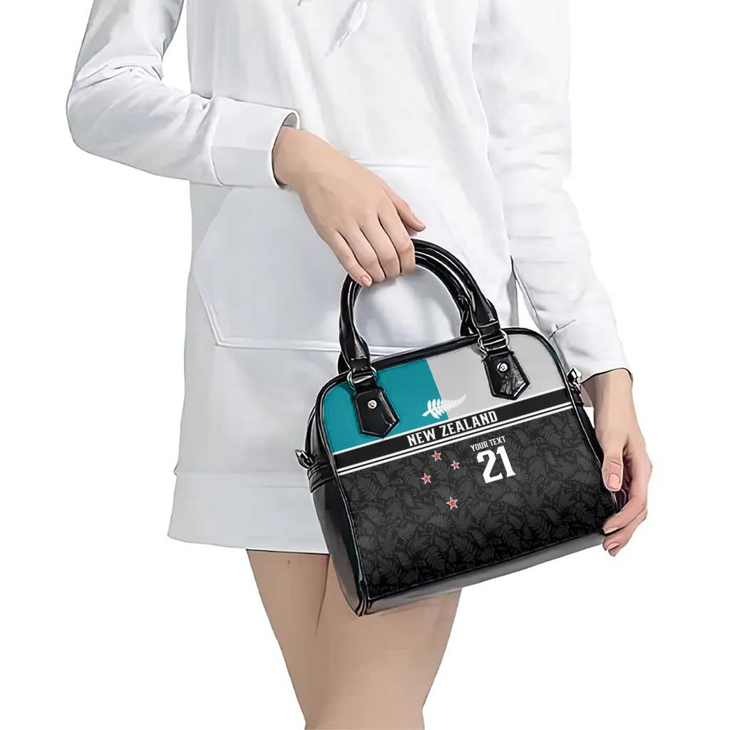 Custom NZ Cricket Pride Shoulder Handbag Silver Fern Fan Supporter Apparel - Vibe Hoodie