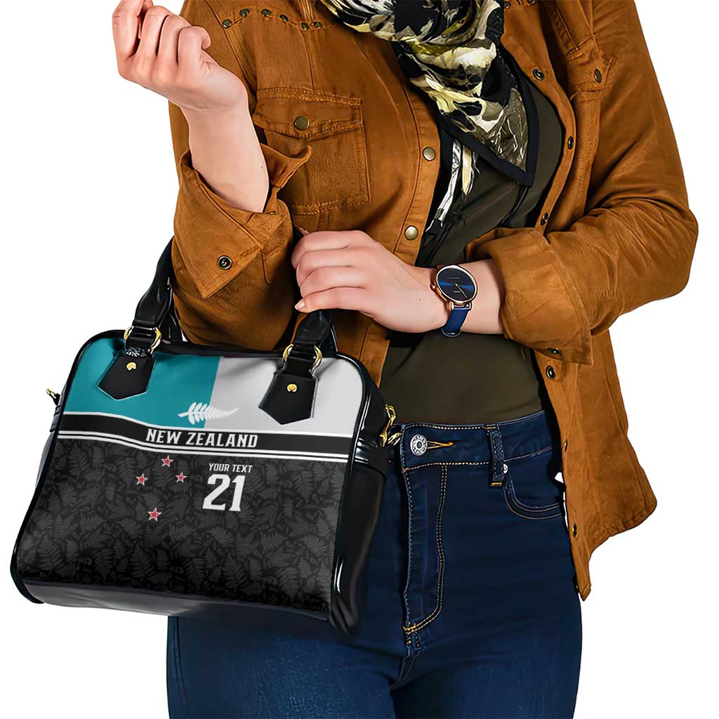 Custom NZ Cricket Pride Shoulder Handbag Silver Fern Fan Supporter Apparel - Vibe Hoodie