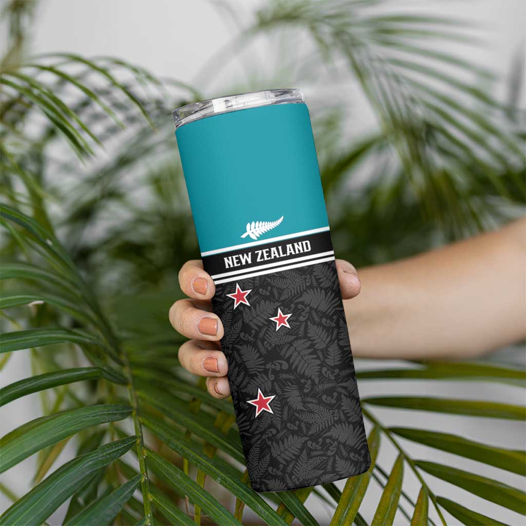 Custom NZ Cricket Pride Skinny Tumbler Silver Fern Fan Supporter Apparel - Vibe Hoodie