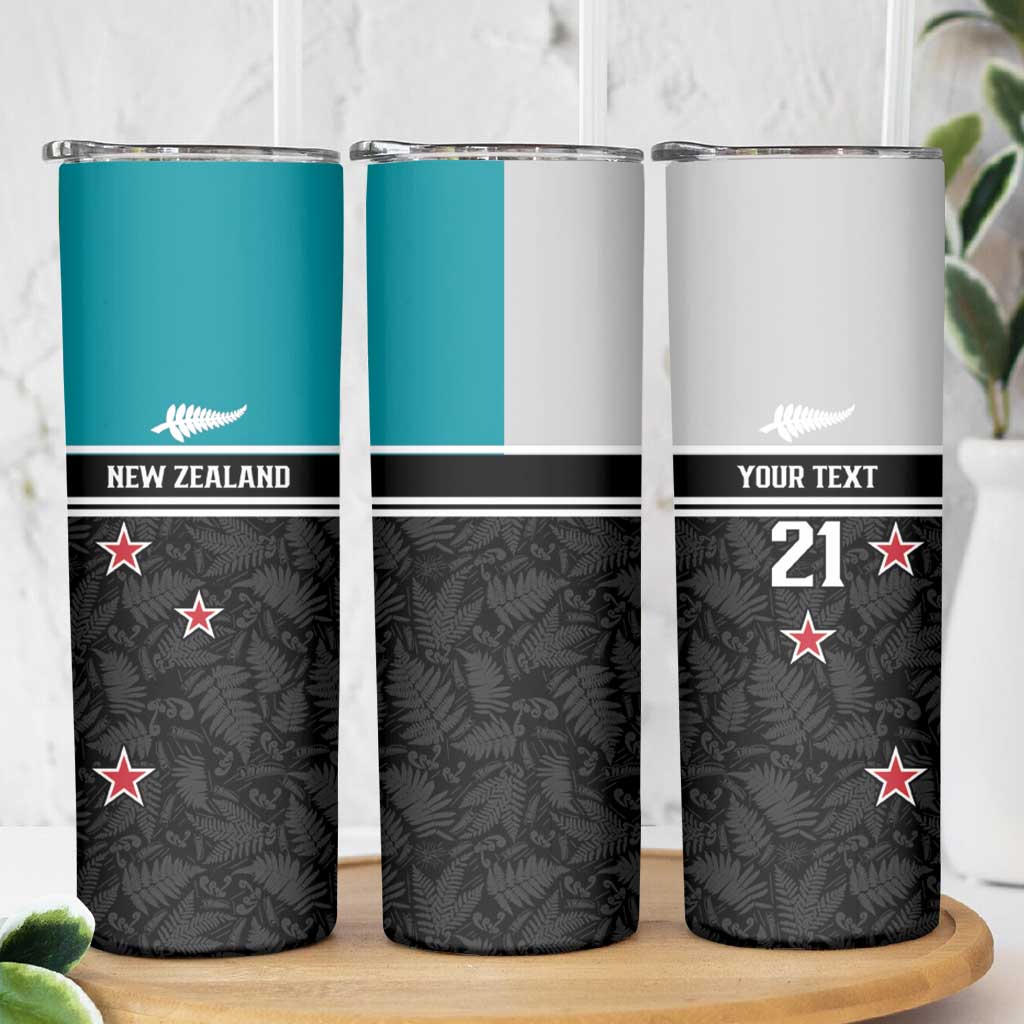 Custom NZ Cricket Pride Skinny Tumbler Silver Fern Fan Supporter Apparel - Vibe Hoodie