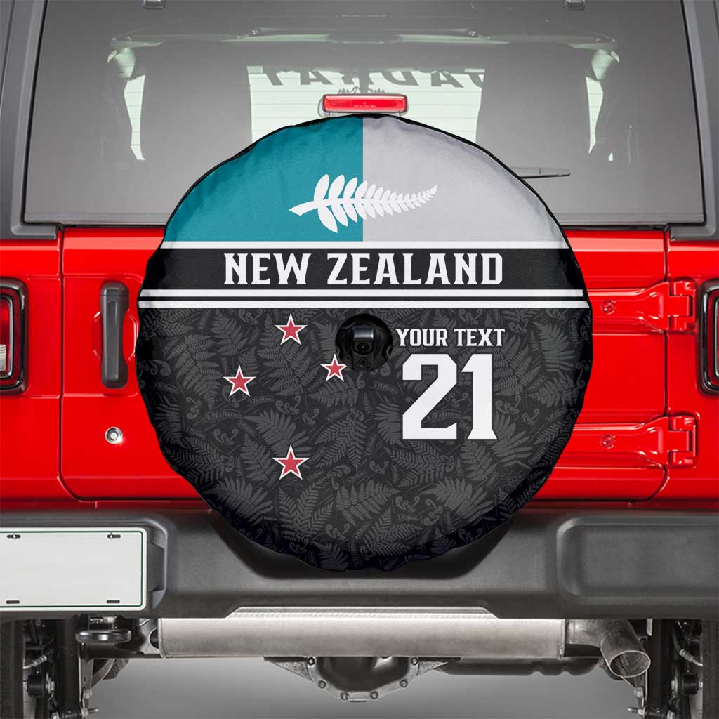 Custom NZ Cricket Pride Spare Tire Cover Silver Fern Fan Supporter Apparel - Vibe Hoodie