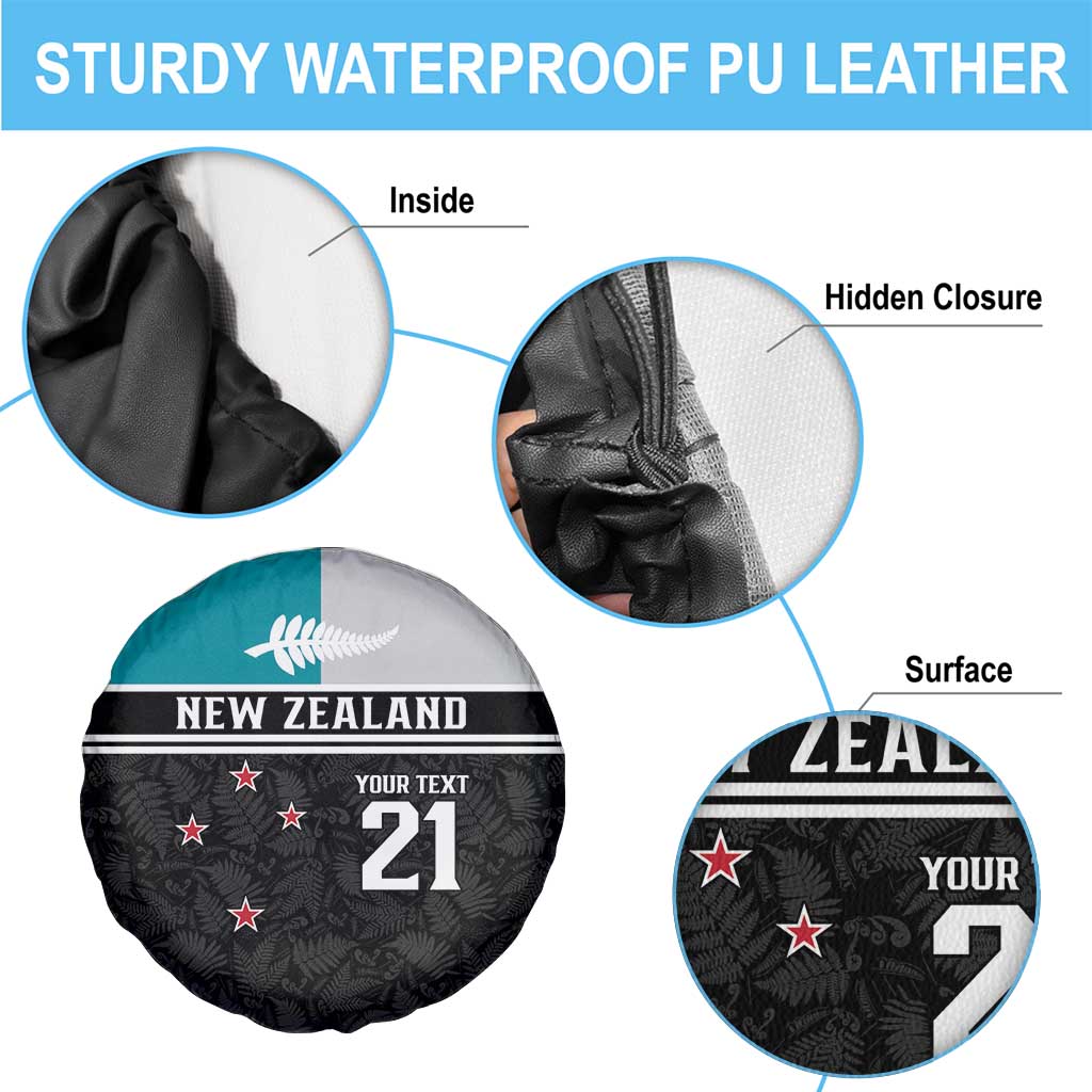 Custom NZ Cricket Pride Spare Tire Cover Silver Fern Fan Supporter Apparel - Vibe Hoodie
