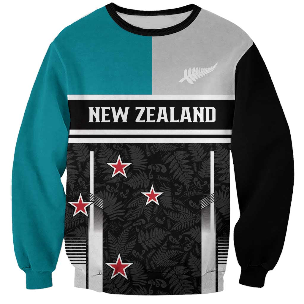 Custom NZ Cricket Pride Sweatshirt Silver Fern Fan Supporter Apparel - Vibe Hoodie