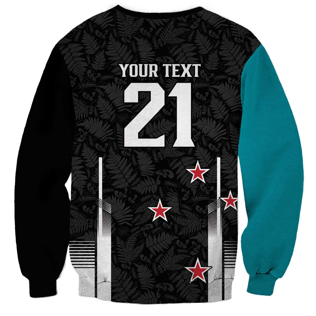 Custom NZ Cricket Pride Sweatshirt Silver Fern Fan Supporter Apparel - Vibe Hoodie