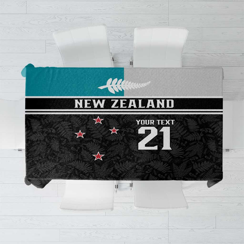 Custom NZ Cricket Pride Tablecloth Silver Fern Fan Supporter Apparel - Vibe Hoodie