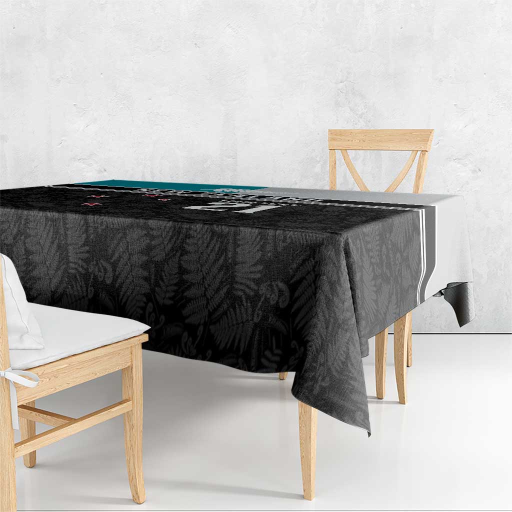Custom NZ Cricket Pride Tablecloth Silver Fern Fan Supporter Apparel - Vibe Hoodie