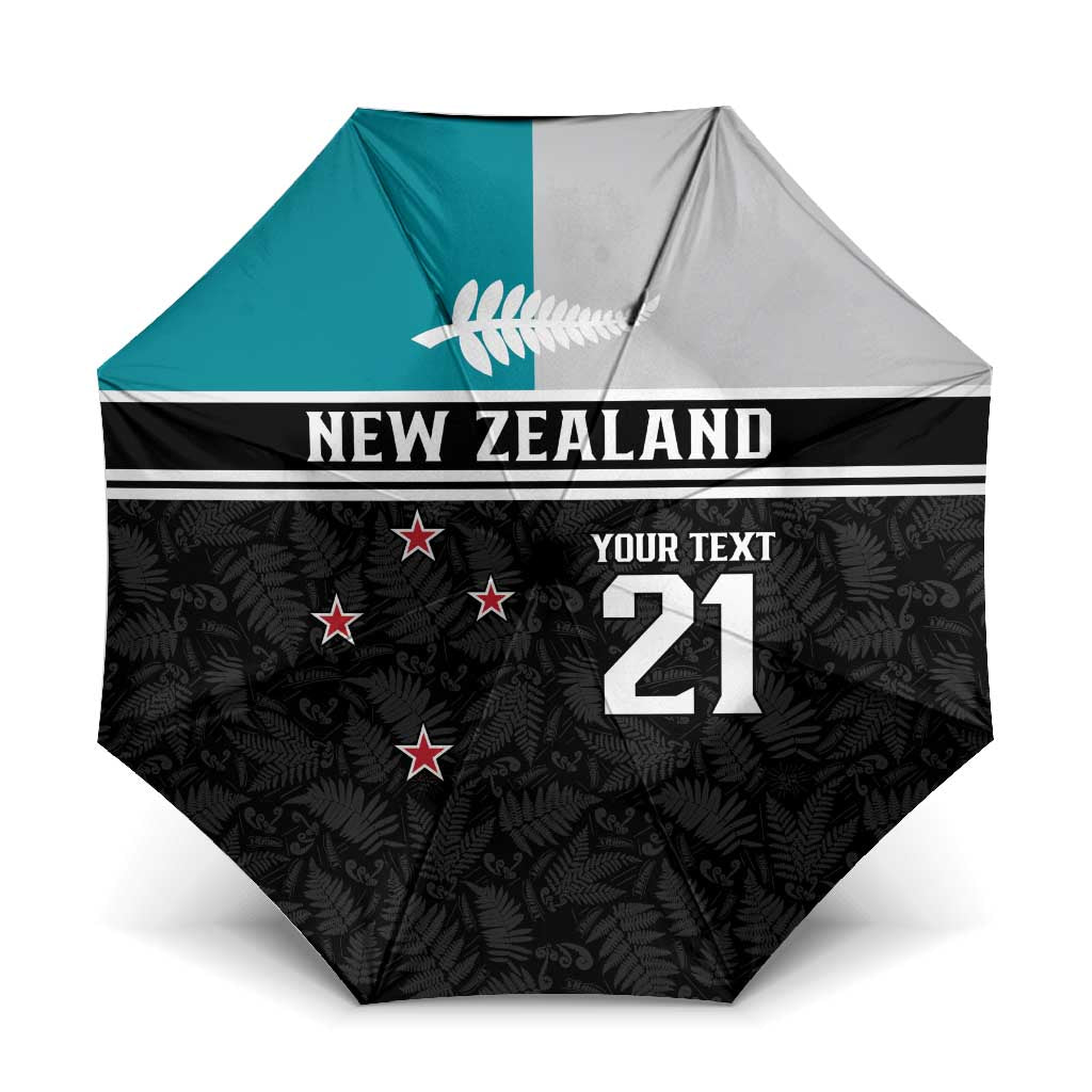 Custom NZ Cricket Pride Umbrella Silver Fern Fan Supporter Apparel - Vibe Hoodie