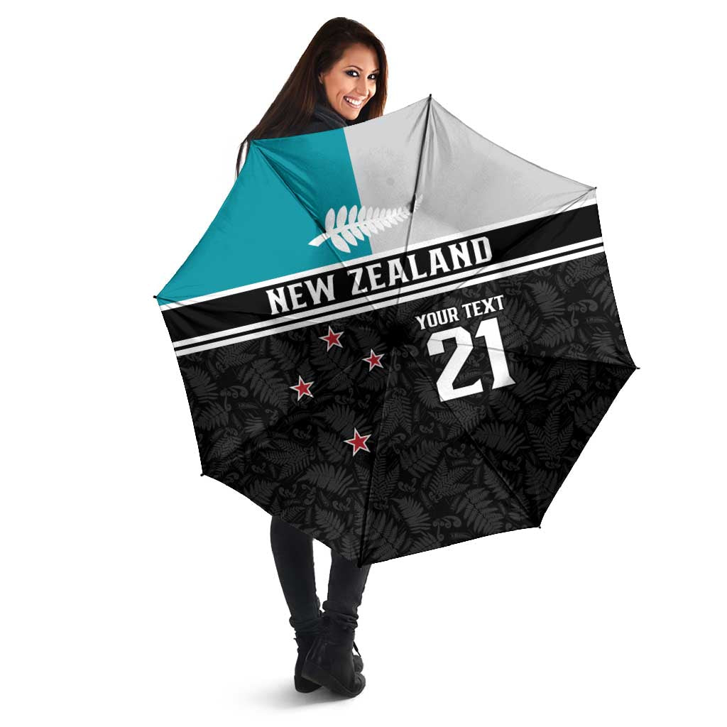 Custom NZ Cricket Pride Umbrella Silver Fern Fan Supporter Apparel - Vibe Hoodie