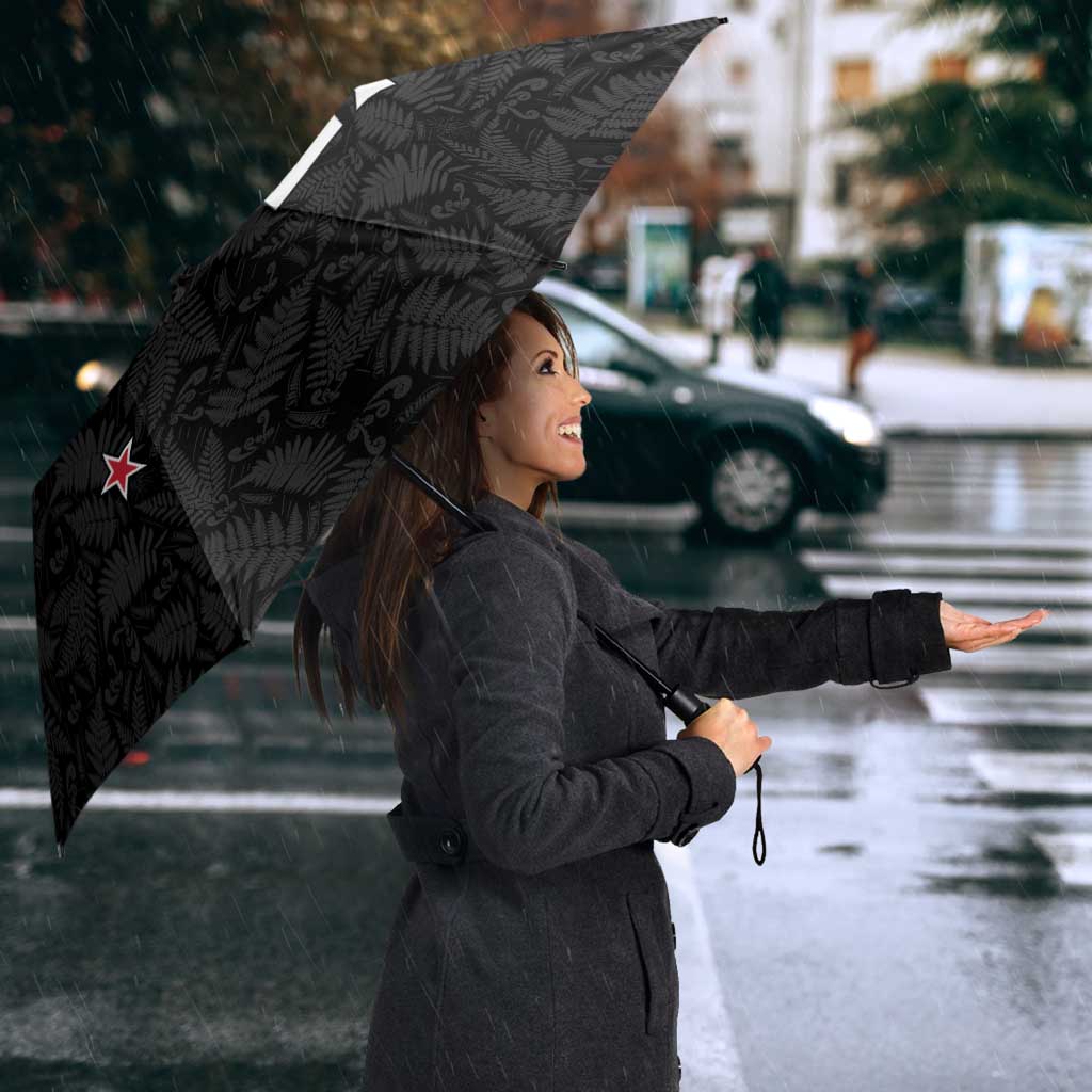 Custom NZ Cricket Pride Umbrella Silver Fern Fan Supporter Apparel - Vibe Hoodie