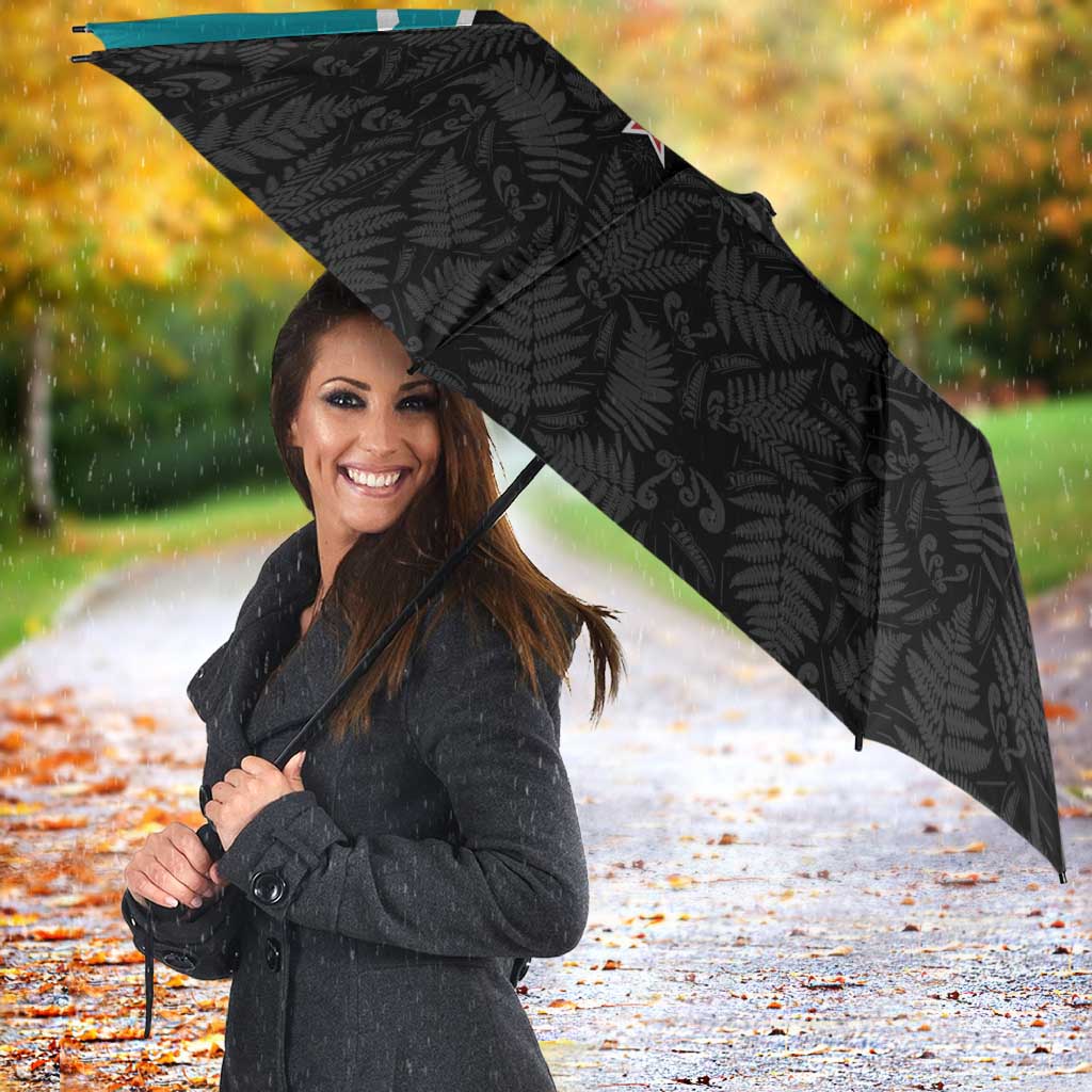 Custom NZ Cricket Pride Umbrella Silver Fern Fan Supporter Apparel - Vibe Hoodie