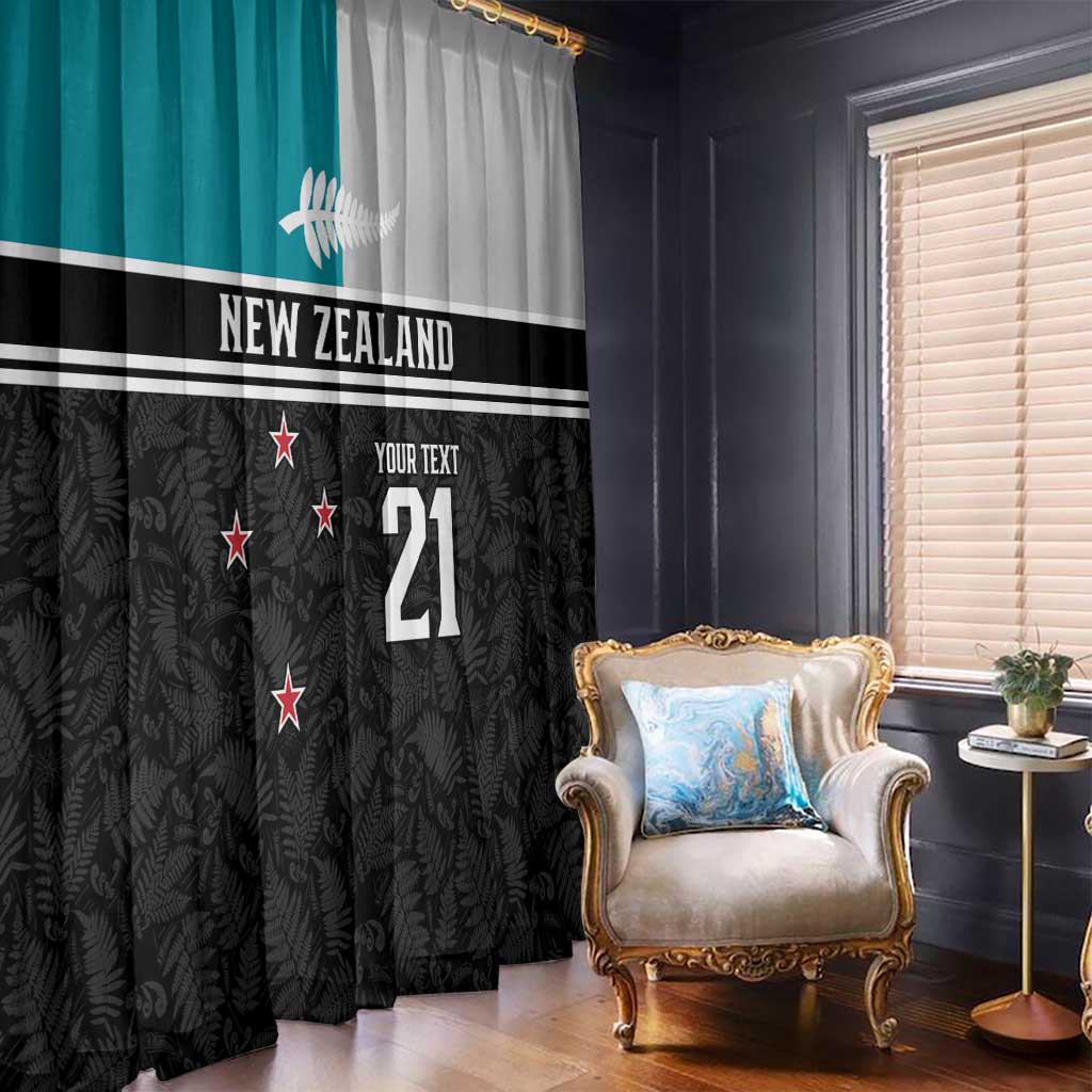Custom NZ Cricket Pride Window Curtain Silver Fern Fan Supporter Apparel - Vibe Hoodie