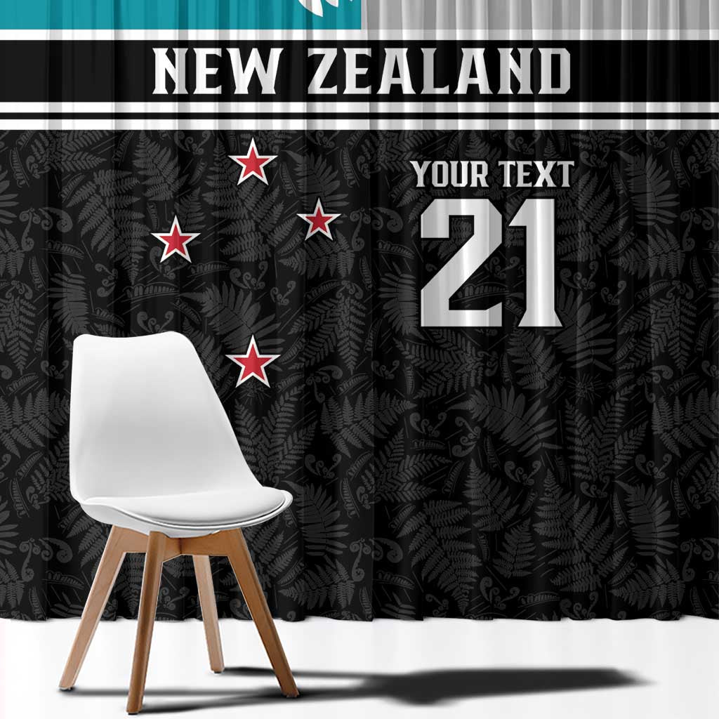 Custom NZ Cricket Pride Window Curtain Silver Fern Fan Supporter Apparel - Vibe Hoodie