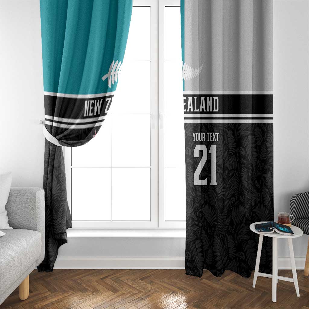 Custom NZ Cricket Pride Window Curtain Silver Fern Fan Supporter Apparel - Vibe Hoodie