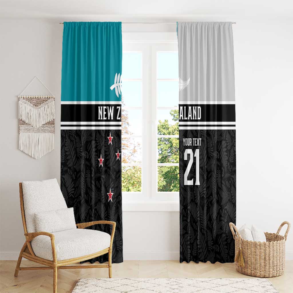 Custom NZ Cricket Pride Window Curtain Silver Fern Fan Supporter Apparel - Vibe Hoodie