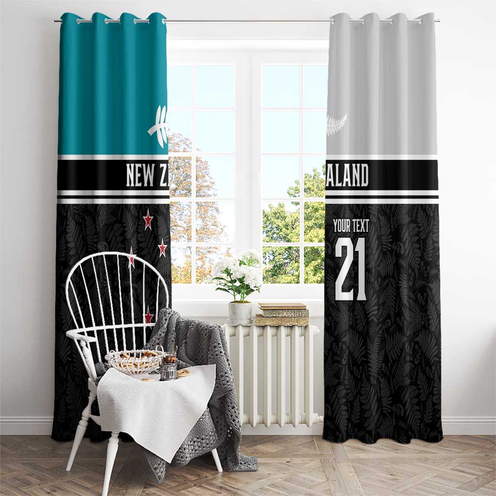 Custom NZ Cricket Pride Window Curtain Silver Fern Fan Supporter Apparel - Vibe Hoodie