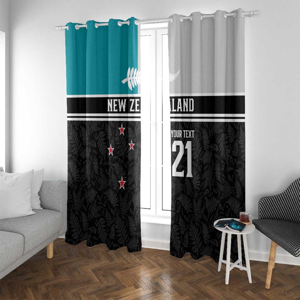 Custom NZ Cricket Pride Window Curtain Silver Fern Fan Supporter Apparel - Vibe Hoodie