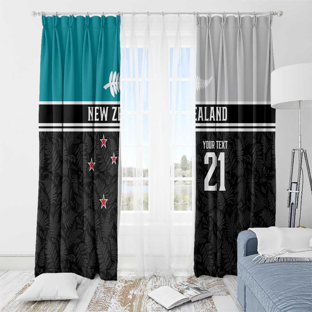 Custom NZ Cricket Pride Window Curtain Silver Fern Fan Supporter Apparel - Vibe Hoodie