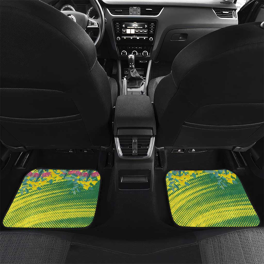 Aussie and Bloody Proud of It Car Mats Happy Australia Day