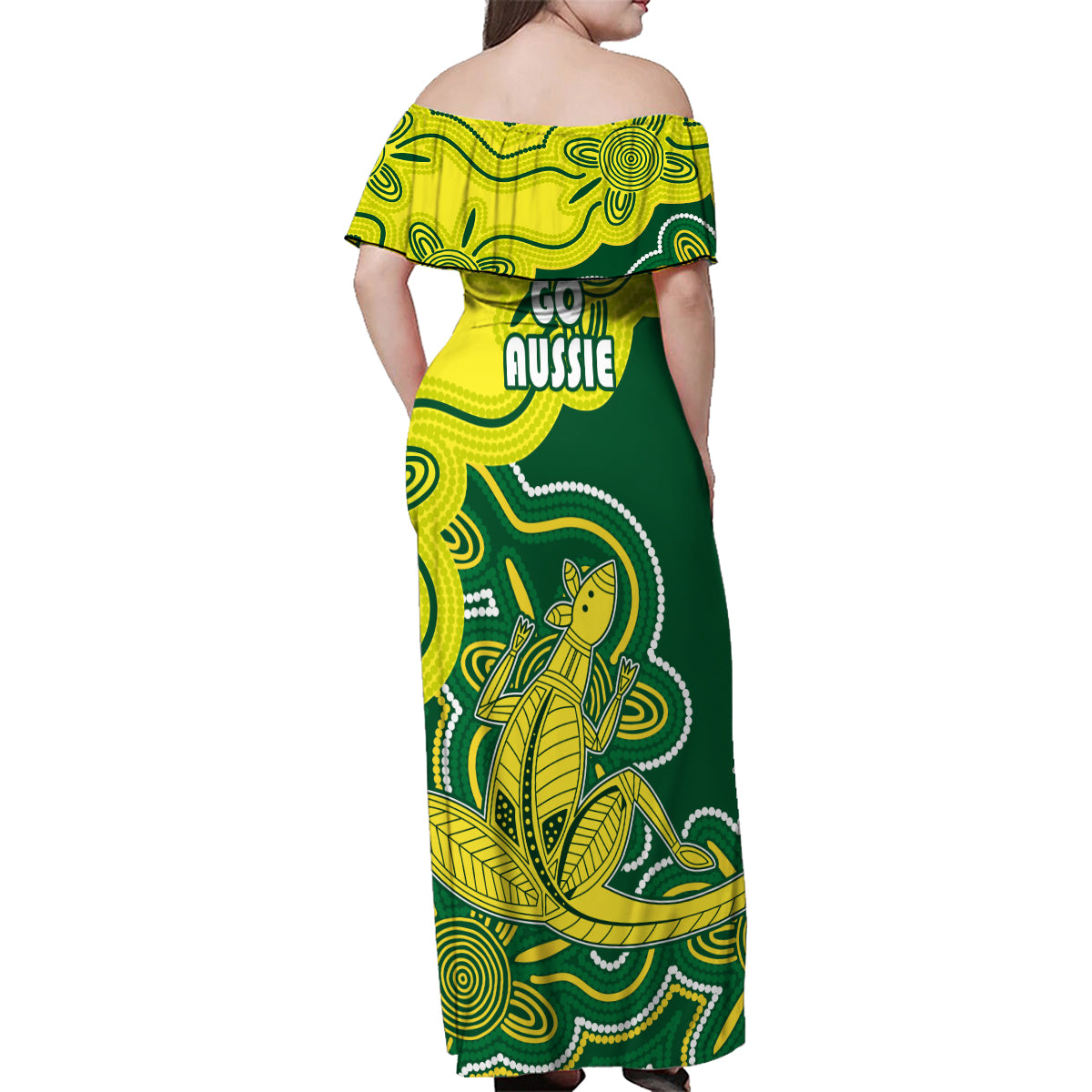 australia-cricket-family-matching-off-shoulder-maxi-dress-and-hawaiian-shirt-go-aussie-world-cup-2023-aboriginal-style-unique