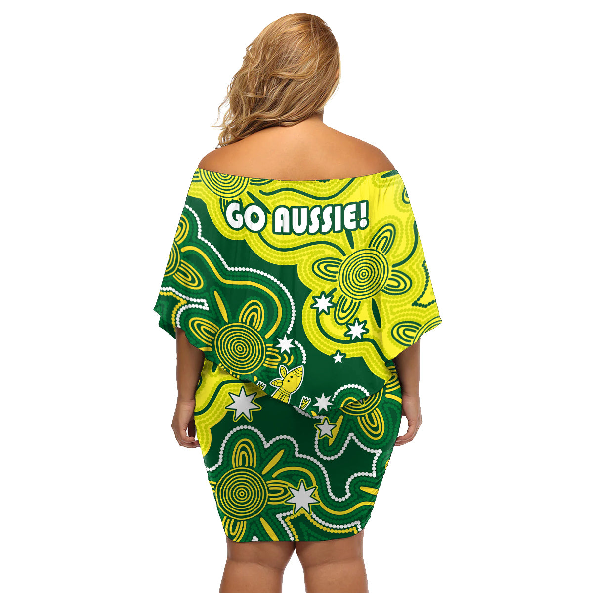 australia-cricket-family-matching-off-shoulder-short-dress-and-hawaiian-shirt-go-aussie-world-cup-2023-aboriginal-style-unique