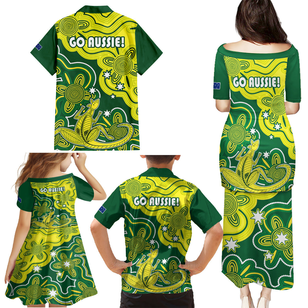 australia-cricket-family-matching-puletasi-dress-and-hawaiian-shirt-go-aussie-world-cup-2023-aboriginal-style-unique