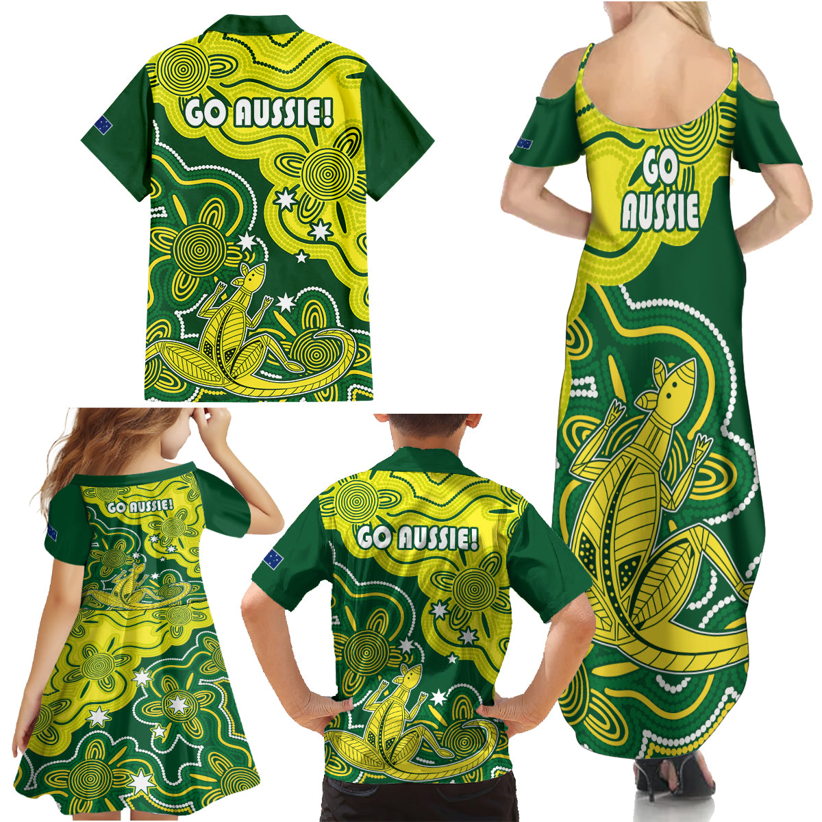 australia-cricket-family-matching-summer-maxi-dress-and-hawaiian-shirt-go-aussie-world-cup-2023-aboriginal-style-unique