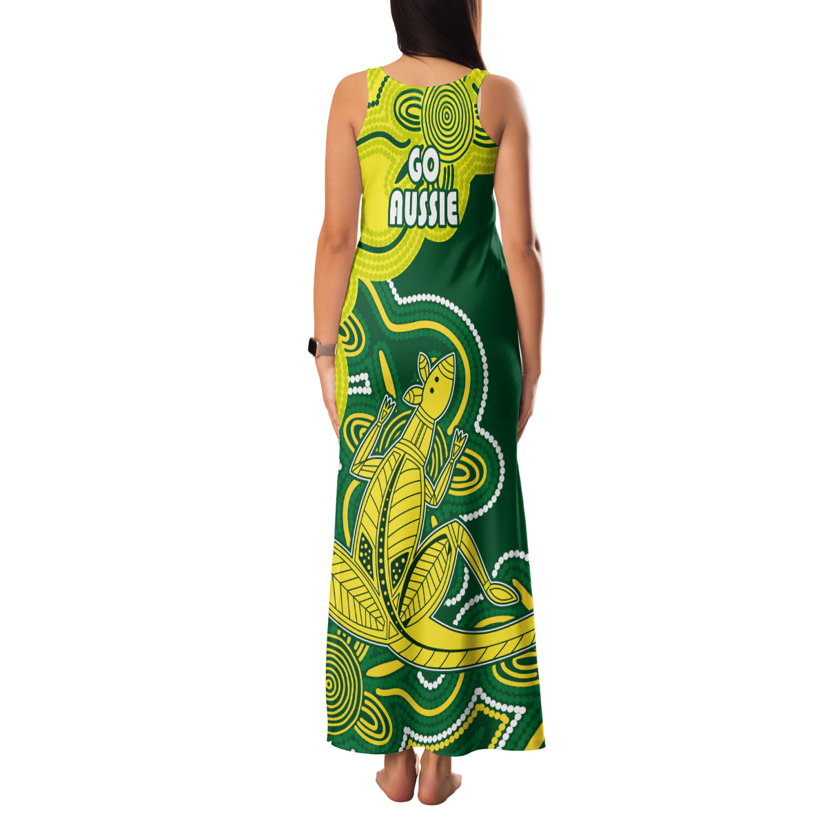 australia-cricket-family-matching-tank-maxi-dress-and-hawaiian-shirt-go-aussie-world-cup-2023-aboriginal-style-unique