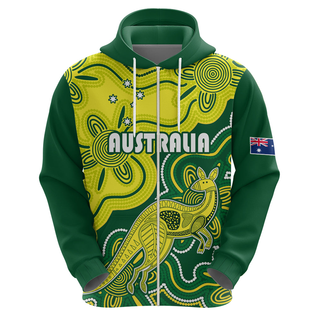Australia Cricket Hoodie Go Aussie World Cup 2023 Aboriginal Style Unique LT9 - Vibe Hoodie Shop