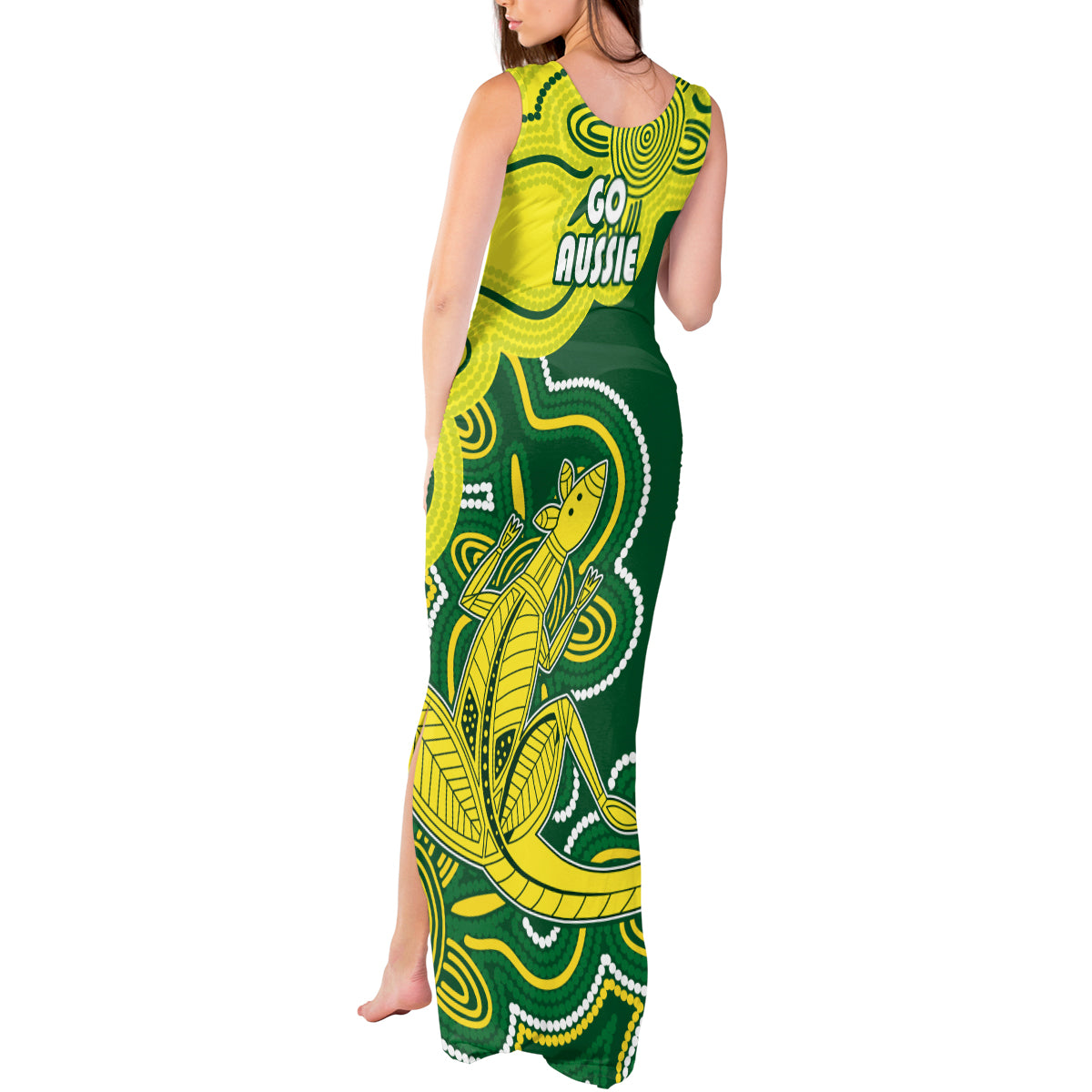 australia-cricket-tank-maxi-dress-go-aussie-world-cup-2023-aboriginal-style-unique