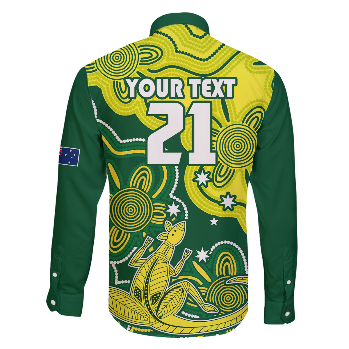 custom-australia-cricket-family-matching-long-sleeve-bodycon-dress-and-hawaiian-shirt-go-aussie-world-cup-2023-aboriginal-style-unique