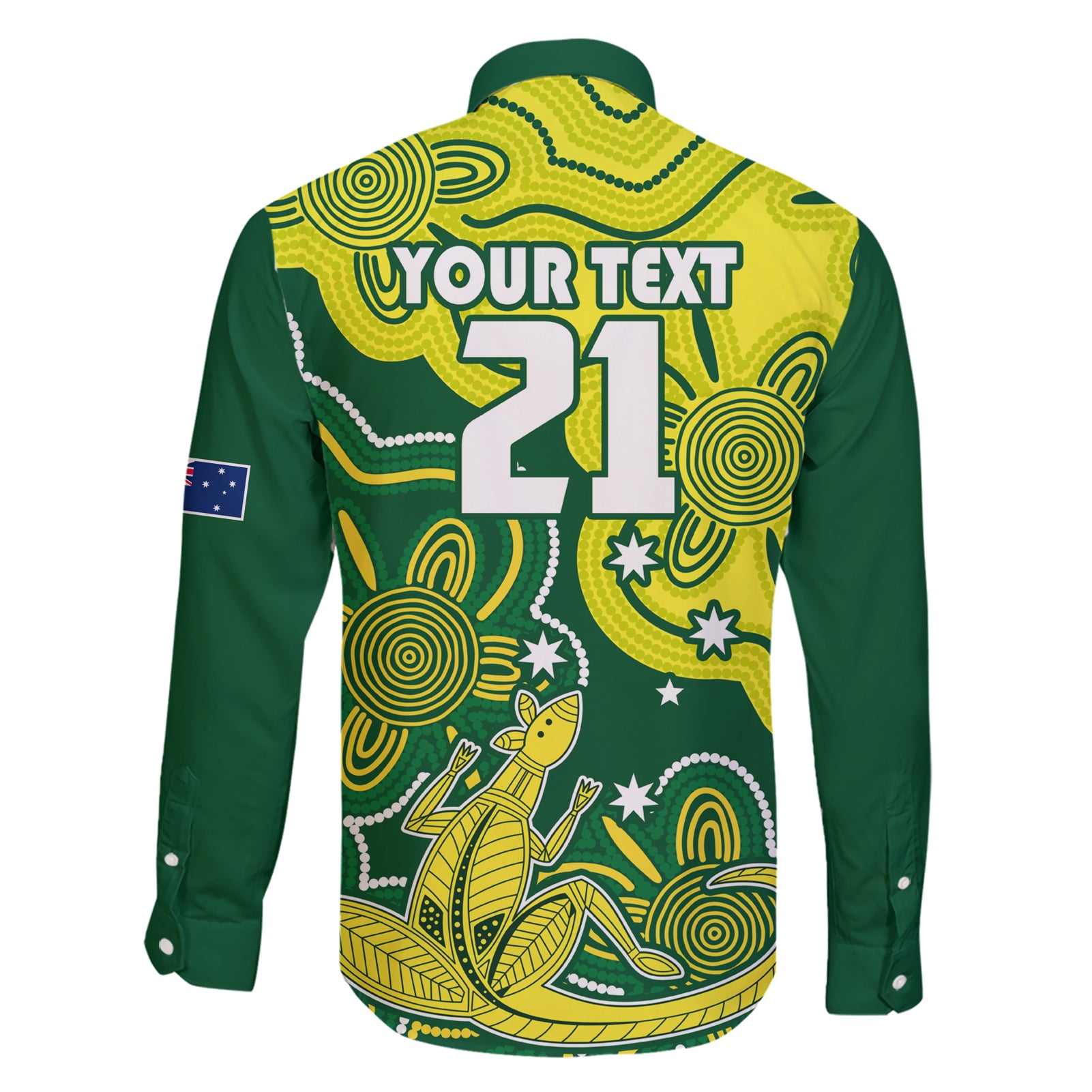 custom-australia-cricket-family-matching-short-sleeve-bodycon-dress-and-hawaiian-shirt-go-aussie-world-cup-2023-aboriginal-style-unique