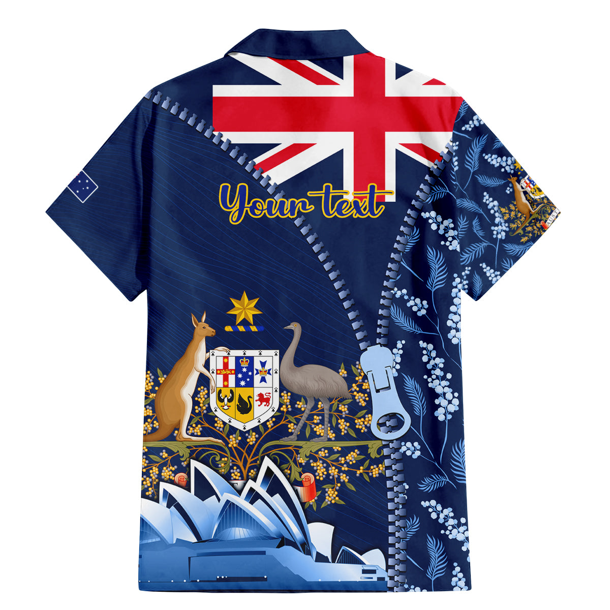 Personalised Happy Australia Day 26 January Family Matching Mermaid Dress and Hawaiian Shirt LT9